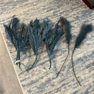 Pier 1 Blue Faux Floral Stems